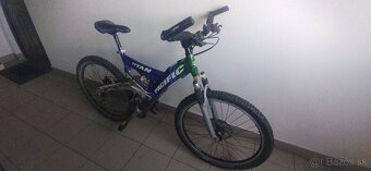 Predám horsky bicykel Titan pcific 26" kolesa.radenie 3x7,  - 2