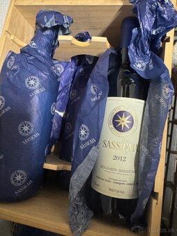 Sassicaia Bolgheri vína - 2