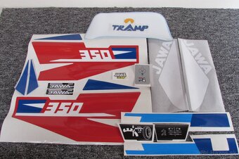 Jawa 350 640-5 Tramp samolepky sada - 2