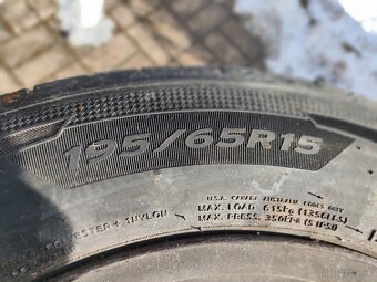 Plechové disky 5x112 195/65 R15 letné - 2