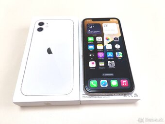 APPLE IPHONE 11 64GB WHITE ,ZDRAVIE BATERKY 100% - 2