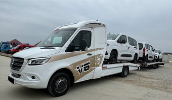 Mercedes-Benz Sprinter - odťahový špeciál so spaním a príves - 2