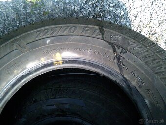 2 ks zimných pneu 225/70R15C - 2