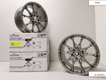 Škoda, Vw alu disky 8,5J R19 5x112 ET35 Axxion 1226 - 2