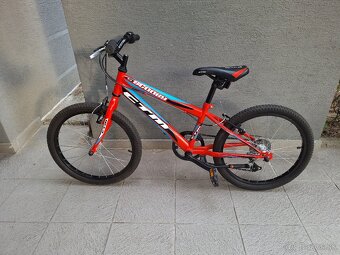 Predám detský bicykel 20kola Ctm cerveny - 2