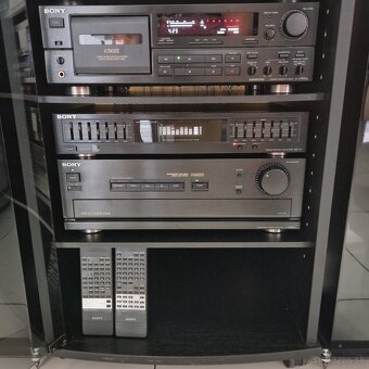 SONY Zostava ES + Garrard + Pro-Ject + Skrinka... - 2