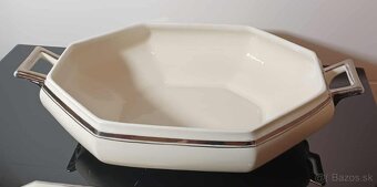 Nádherná porcelánová starožitná terina Art Deco rok 1920 - 2