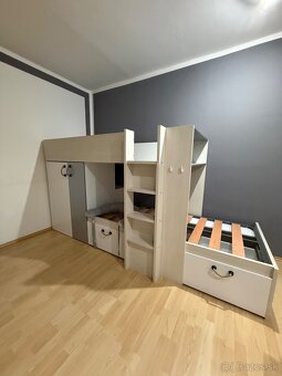 Poschodová posteľ s úložným priestorom - 2