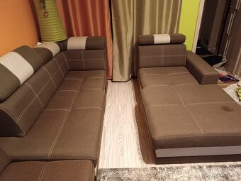 Sedacia súprava v tvare U - 2