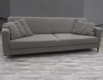 Sedačka sivá – látková . - 2