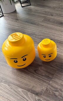 Lego hlava úložný box - 2
