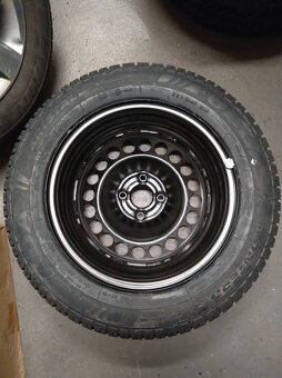 15" zimná sada Opel Corsa D, E + TPMS 100 % stav. - 2