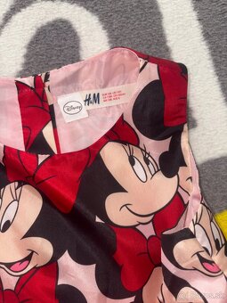 Šaty H&M Minnie v.128 top stav - 2