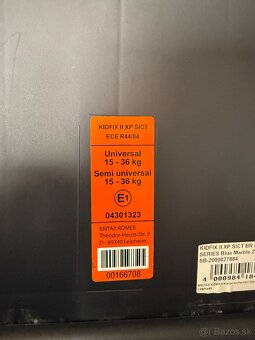 Predam detsku autosedacku BRITAX ROMER - 2