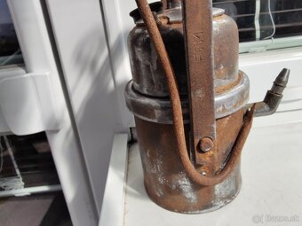 Banícka lampa karbidka - 2