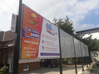 Reklamná plocha na prenájom v centre mesta v Humennom - 2