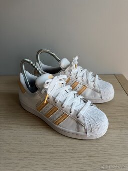 Adidas Superstar Cloud White Glow Orange - 2
