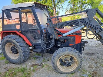 PREDAM TRAKTOR ZETOR 7245+CELNY. NAKLADAC - 2