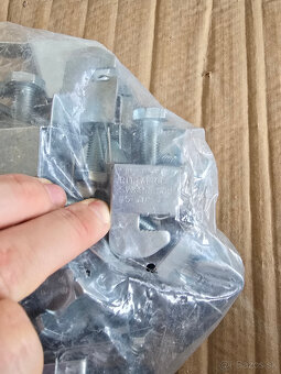 2x Medená zbernica Cu 30x5mm pocinovana 2,4m - 2