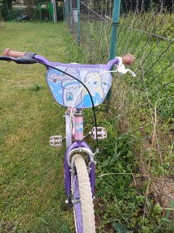 Detský bicykel s potlačou princeznej - 2