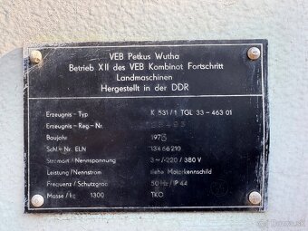 Predávam čističku obilia PETKUS gigant - 2