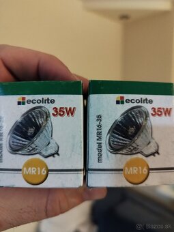 ecolrte 35w mr16 žiarovky - 2