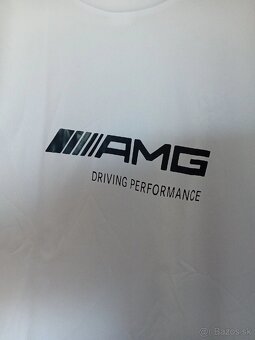 Športové vzdušné tričko s nápisom AMG - 2