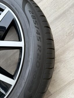 R20 ORIG.LETNÍ ALU KOLA BRAGA VW TOUAREG 285/45/20 - 2