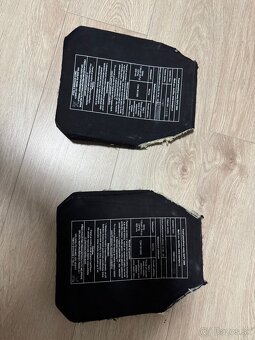 Balistické pláty, nefunkčné - 2