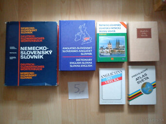 slovníky - nemčina, angličtina - 2