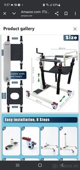 Stolička na transfer, doma, auto - 2