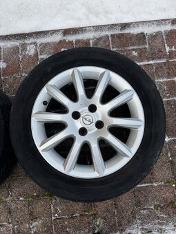 Alu disky+pneu Opel Astra H 4x100 - 2