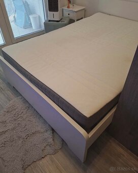 Posteľ 140x200 + rošt + matrac - 2