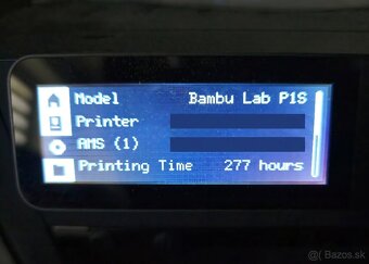 3D tlačiareň Bambulab P1S + AMS - 2