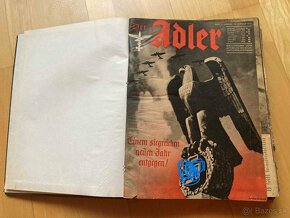 Nemecký časopis ADLER - kompletný ročník 1941 - 2