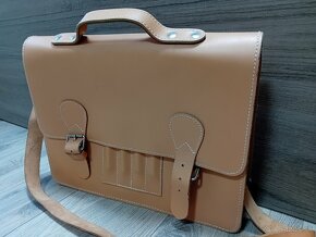 Kožená kabelka/taška na notebook - 2