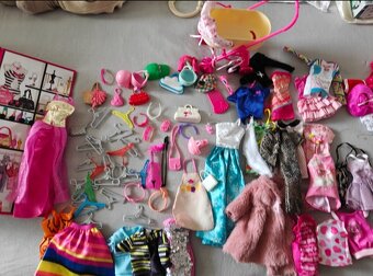 Barbie šatník plus doplnky - 2