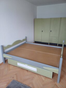 Krásna drevená postel v Provensálskom štýle - 2