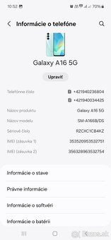 Samsung galaxie A16.5G - 2