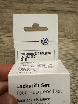 Originál VW opravná sada laku – metalíza (základ + číry lak) - 2