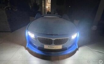 Detská AUTO POSTEĽ BMW MODRÁ - 2