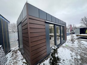 Kancelária 6x3m WC-klimatizacia.Železný rám - 2