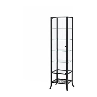 KLINGSBO vitrína čierna/IKEA - 2