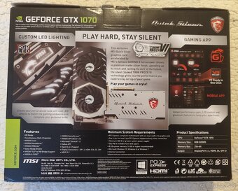 Msi GeForce GTX 1070 Quick Silver 8G OC - 2