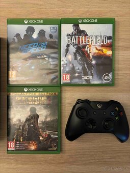 Xbox One 500GB + ovladač + hry - 2