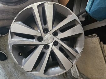 17" Hliníkové disky original PEUGEOT 5x108 - 2