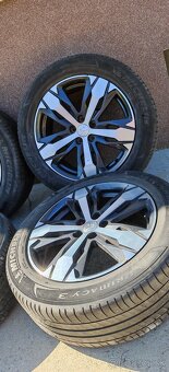 ALU Peugeot 5x108 a letné Michelin 225/55 R18 - 2