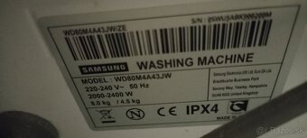 Práčka so sušickou Samsung - 2