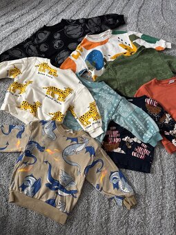 Balík mikín 8 kusov veľkosť 98 - Lindex, Zara, H&M,Mayoral - 2