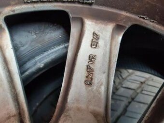 Zimne pneu225x50R17 a disky na AUDI - 2